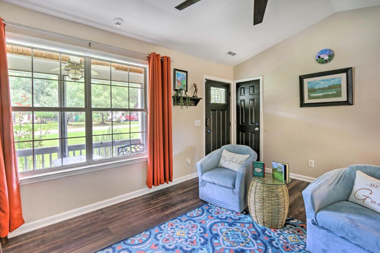 Peaceful Beaufort Home With Front Porch And Grill Exteriör bild