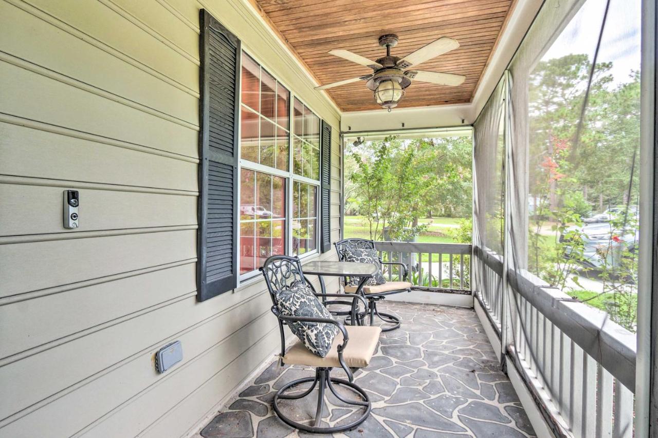 Peaceful Beaufort Home With Front Porch And Grill Exteriör bild